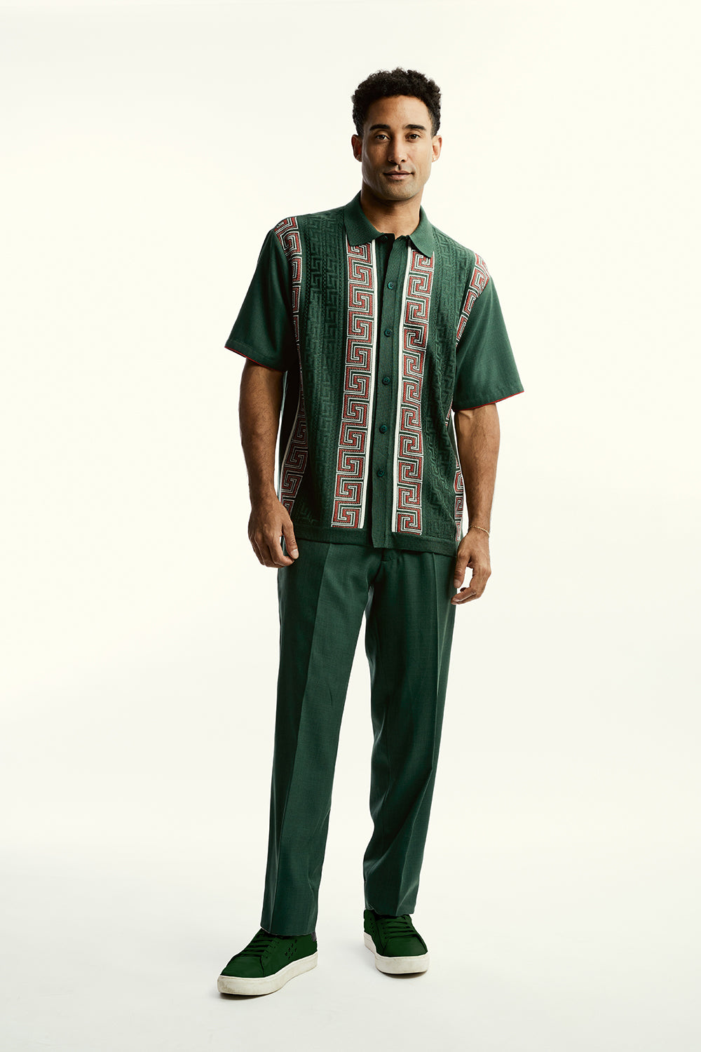 2pc Knit Front Set | SilverSilk | 51011-The City Warehouse-Menswear