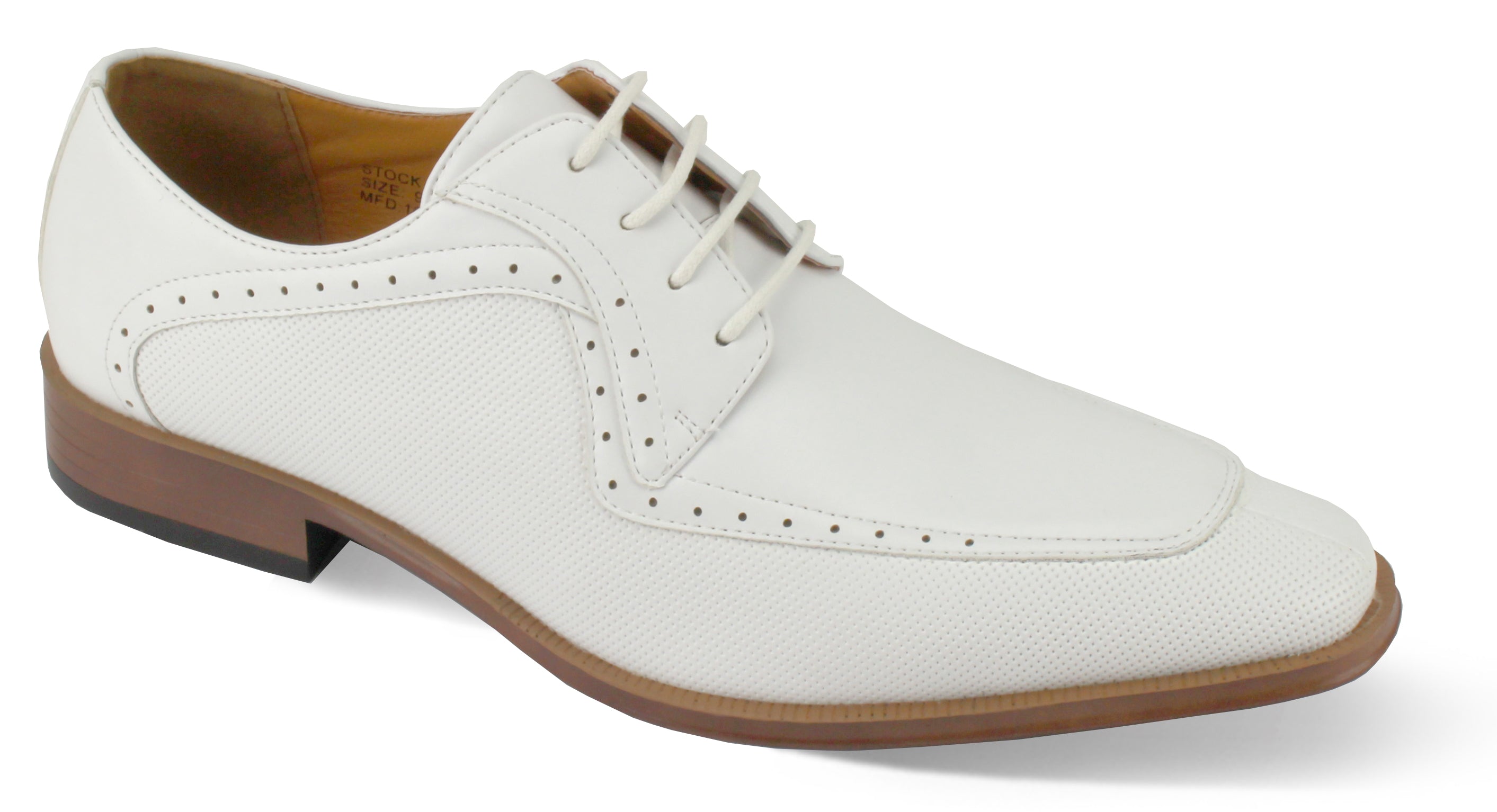 Double Design Dotted Edge | Lace Up | #6988-The City Warehouse-Menswear