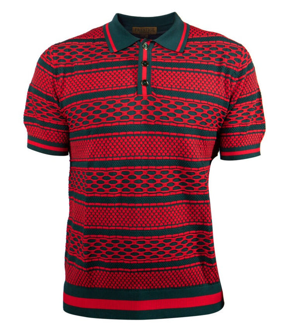 PRESTIGE S/S KNIT POLO | CMK137