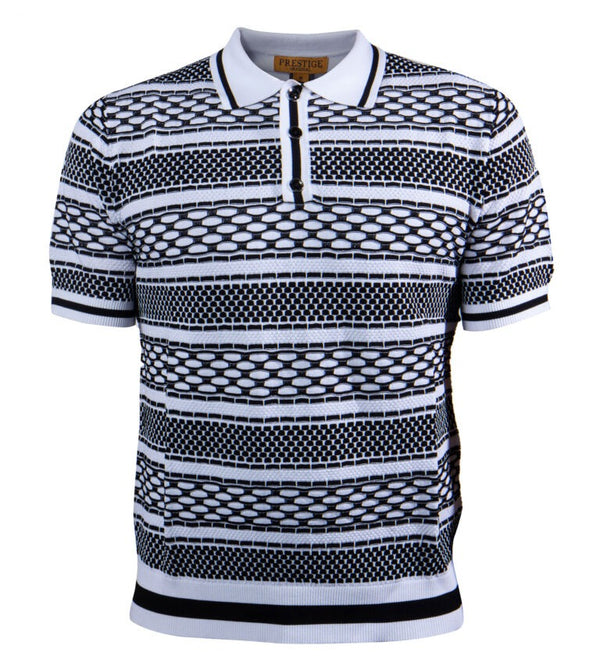 PRESTIGE S/S KNIT POLO | CMK137