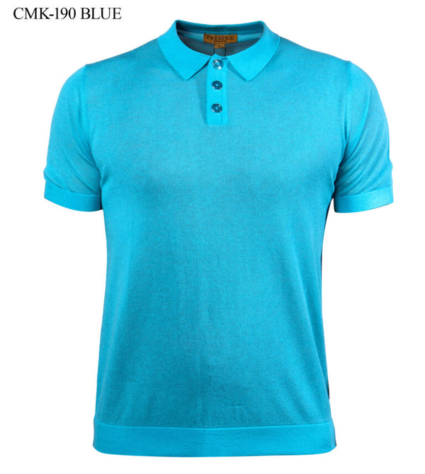 PRESTIGE | S/S SOLID POLO | CMK190