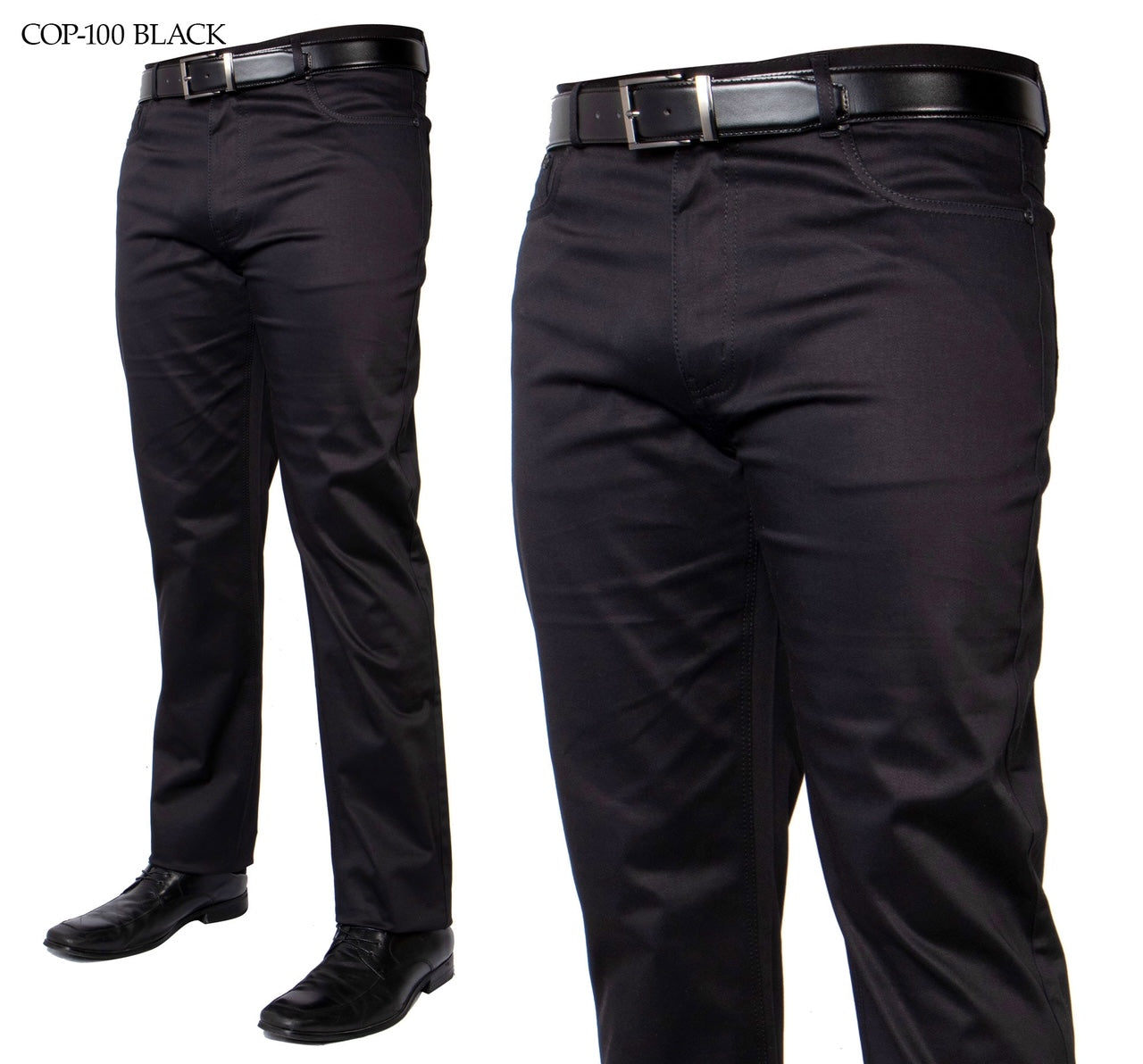Prestige | Stretch Denim Jeans | Black-The City Warehouse-Menswear