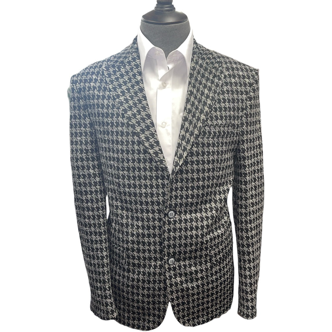 Houndstooth Blazer | Stretch Wool-The City Warehouse-Menswear