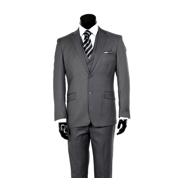 その他 TSJ SUITS 3P GRAY M 3pc Suit- Gray (Slim Fit)