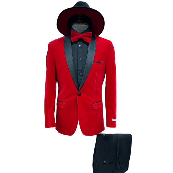 2pc. Velvet Tuxedo
