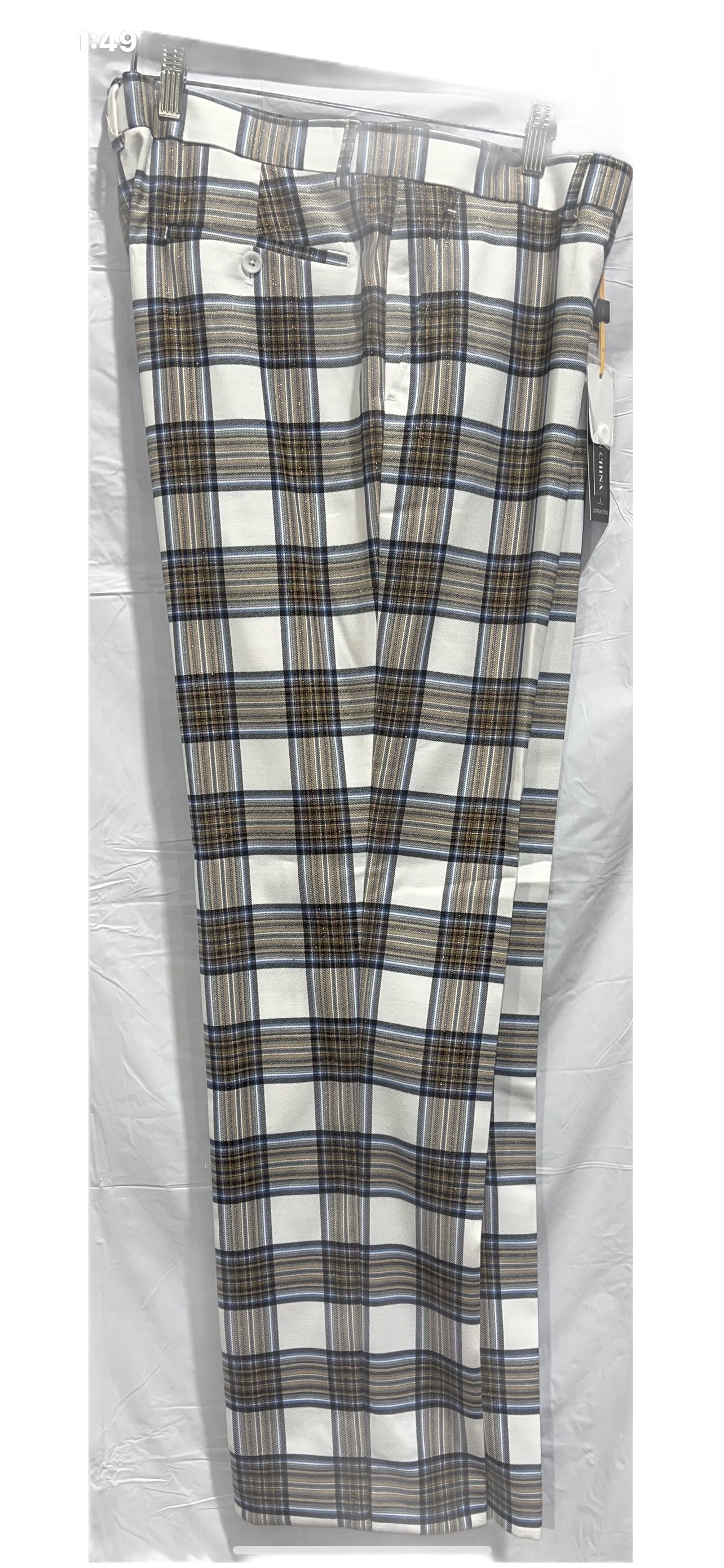 Plaid Slacks-LPMZ100-The City Warehouse-Menswear