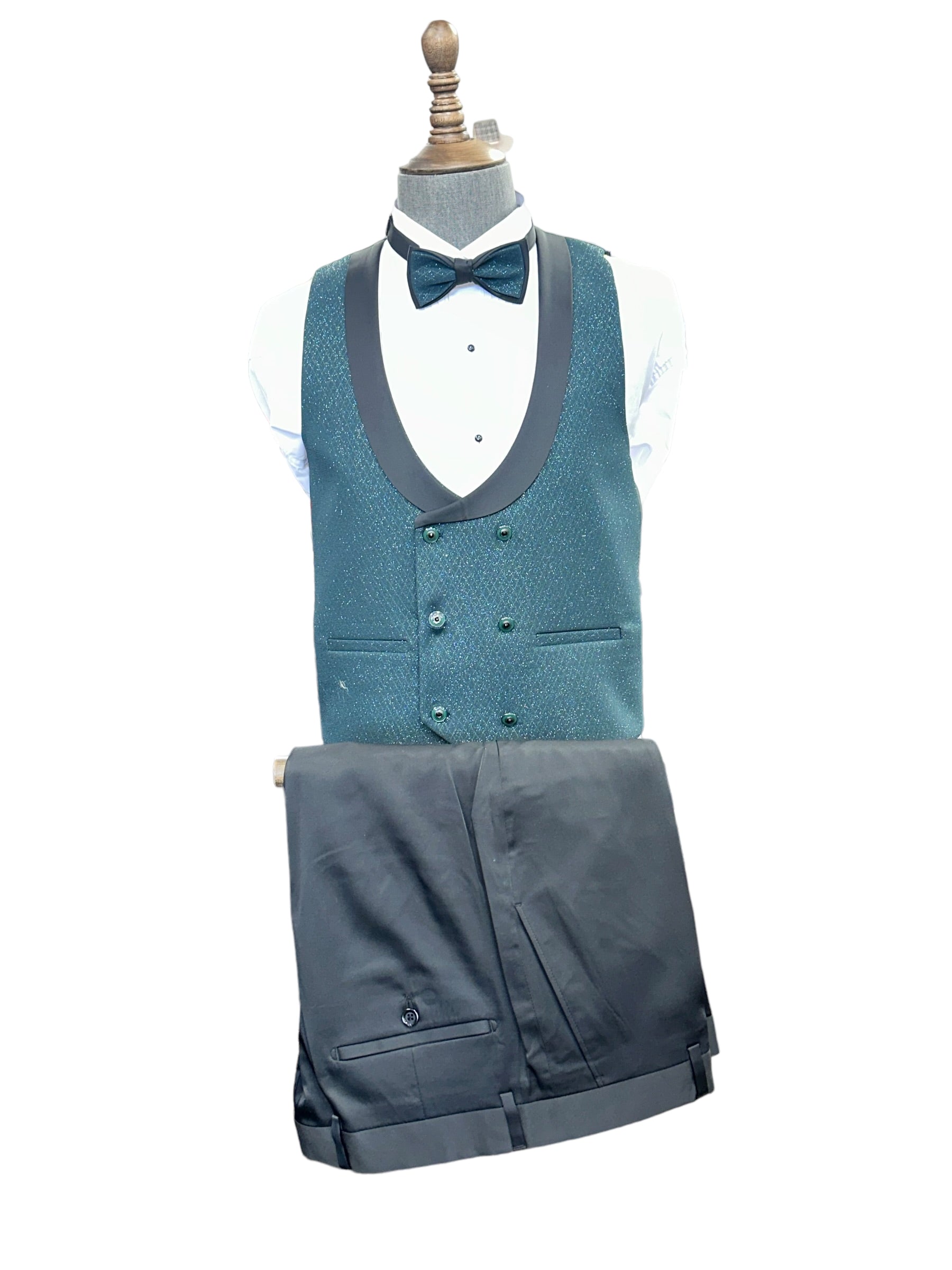 4pc Glitter Tuxedo | Diamond Cut | Shawl Lapel-The City Warehouse-Menswear