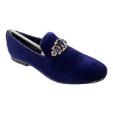 Rhinestone Buckle Loafer | Fabio