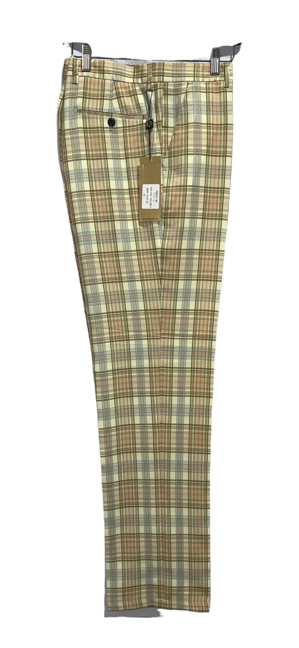 Plaid Slacks-405-The City Warehouse-Menswear