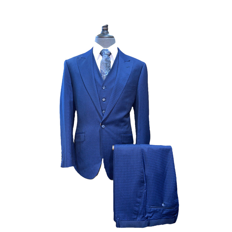 3pc. Plaid Suit | M1768