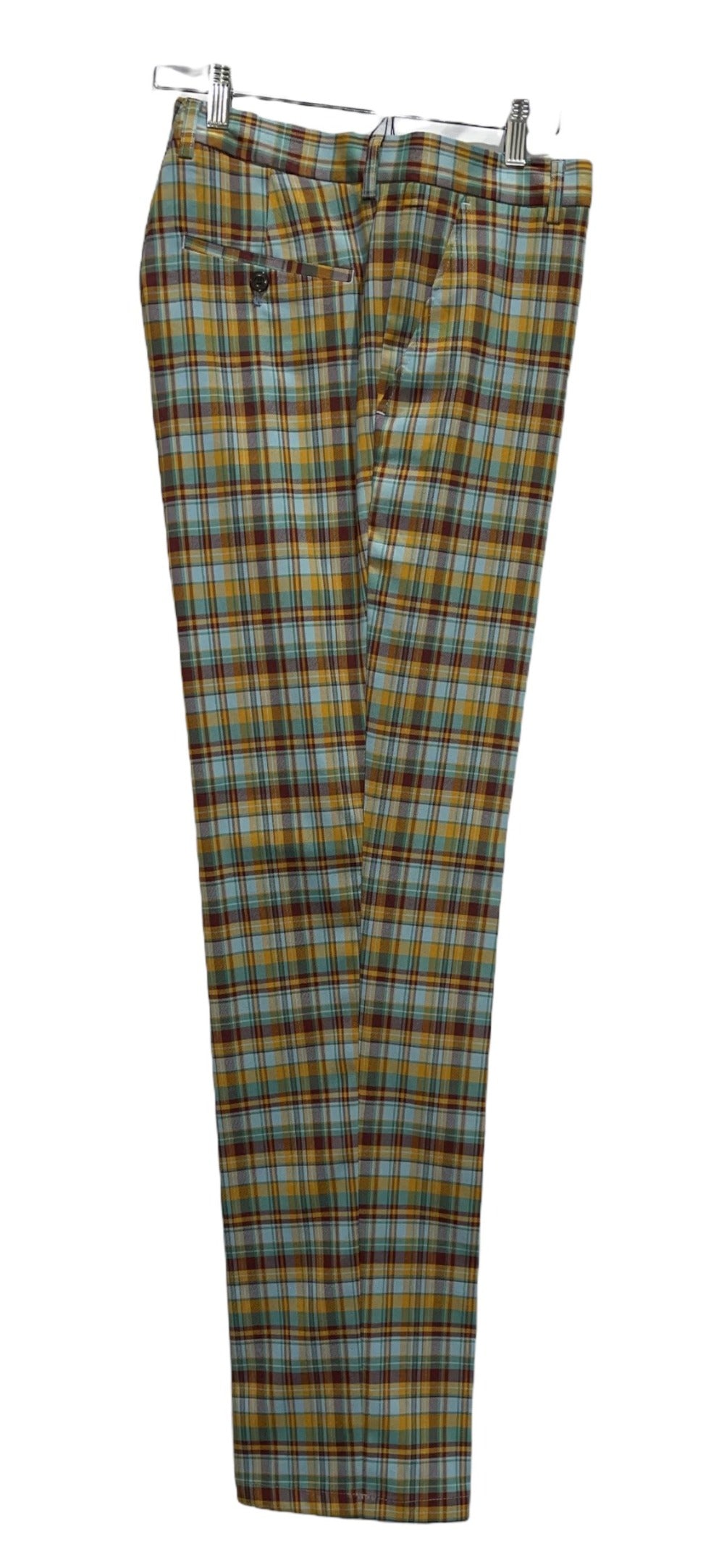 Plaid Slacks-405-The City Warehouse-Menswear
