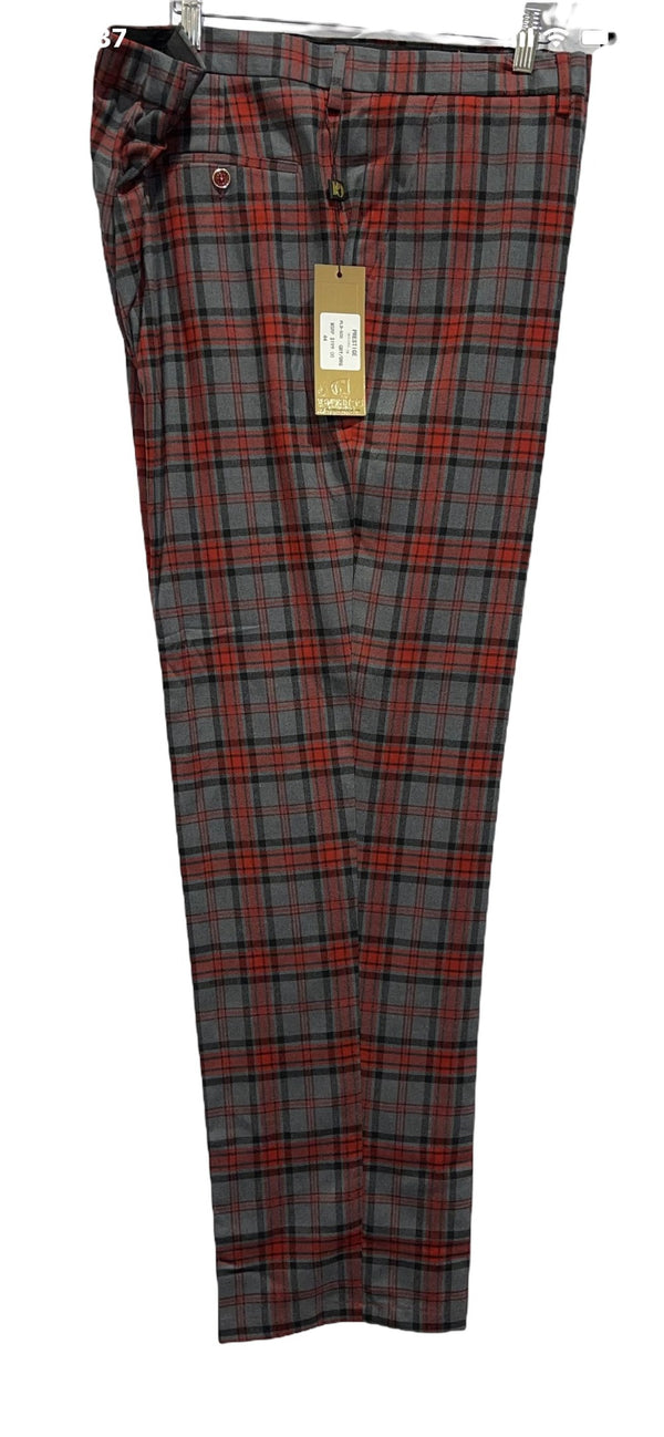 Plaid Slacks-505