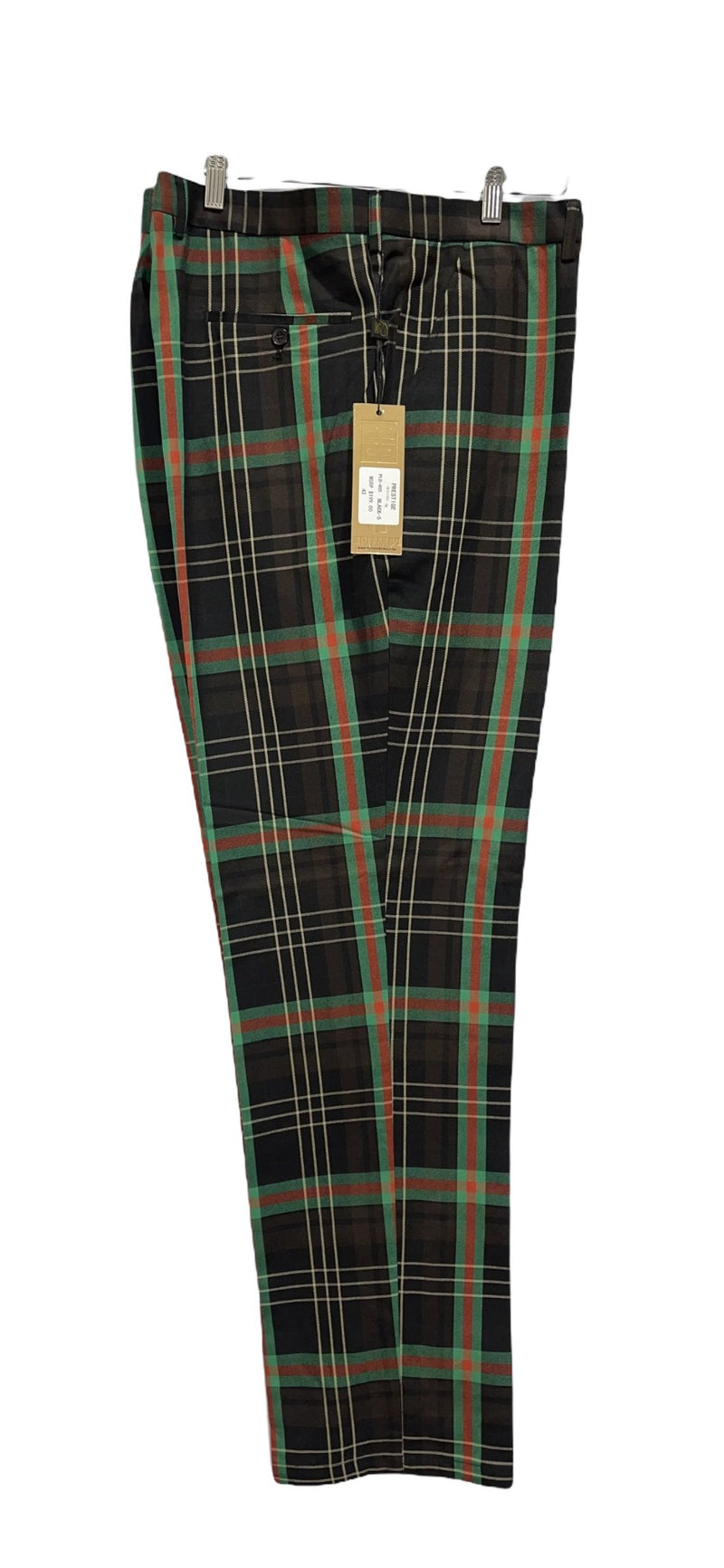 Plaid Slacks-405