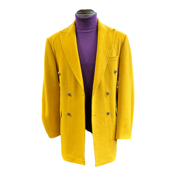 Efendi 1881 | 3/4 Length Coat | Metal Button Double Breasted