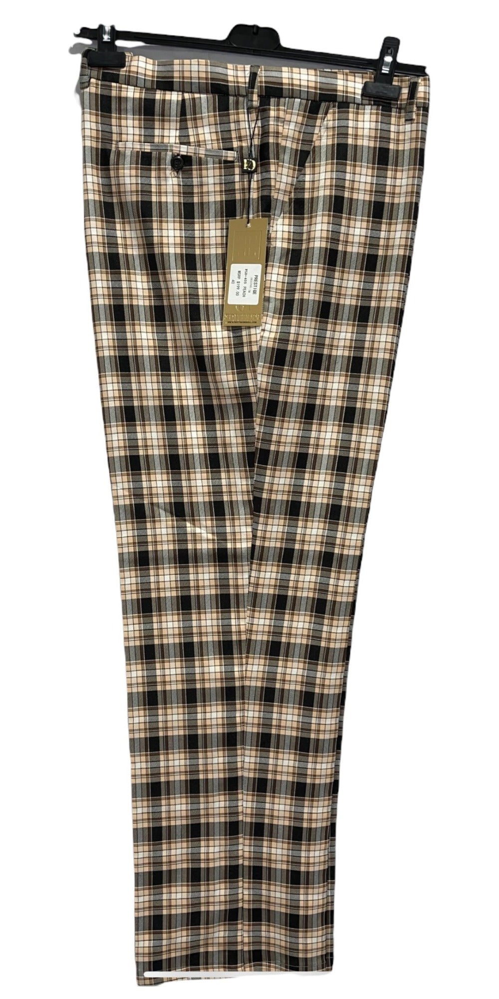 Plaid Slacks-405-The City Warehouse-Menswear