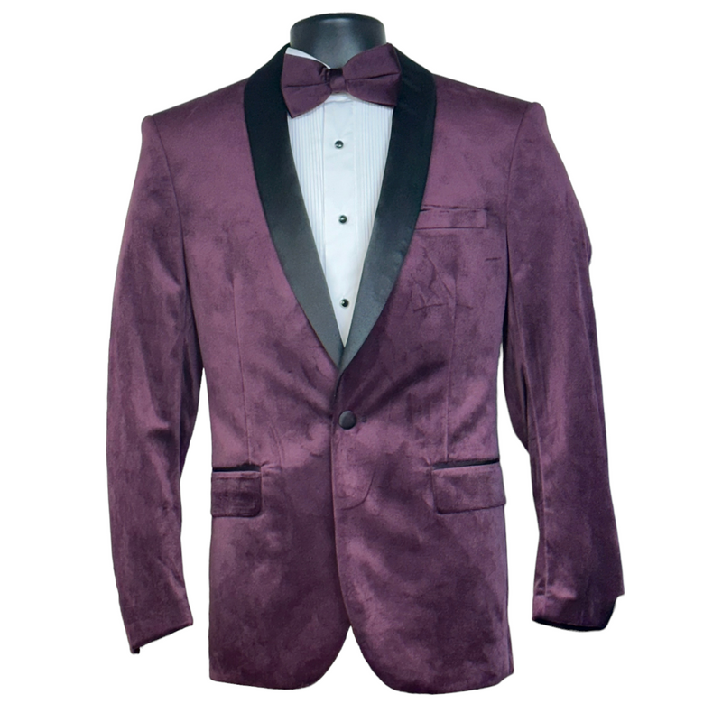 2pc. Velvet Tuxedo