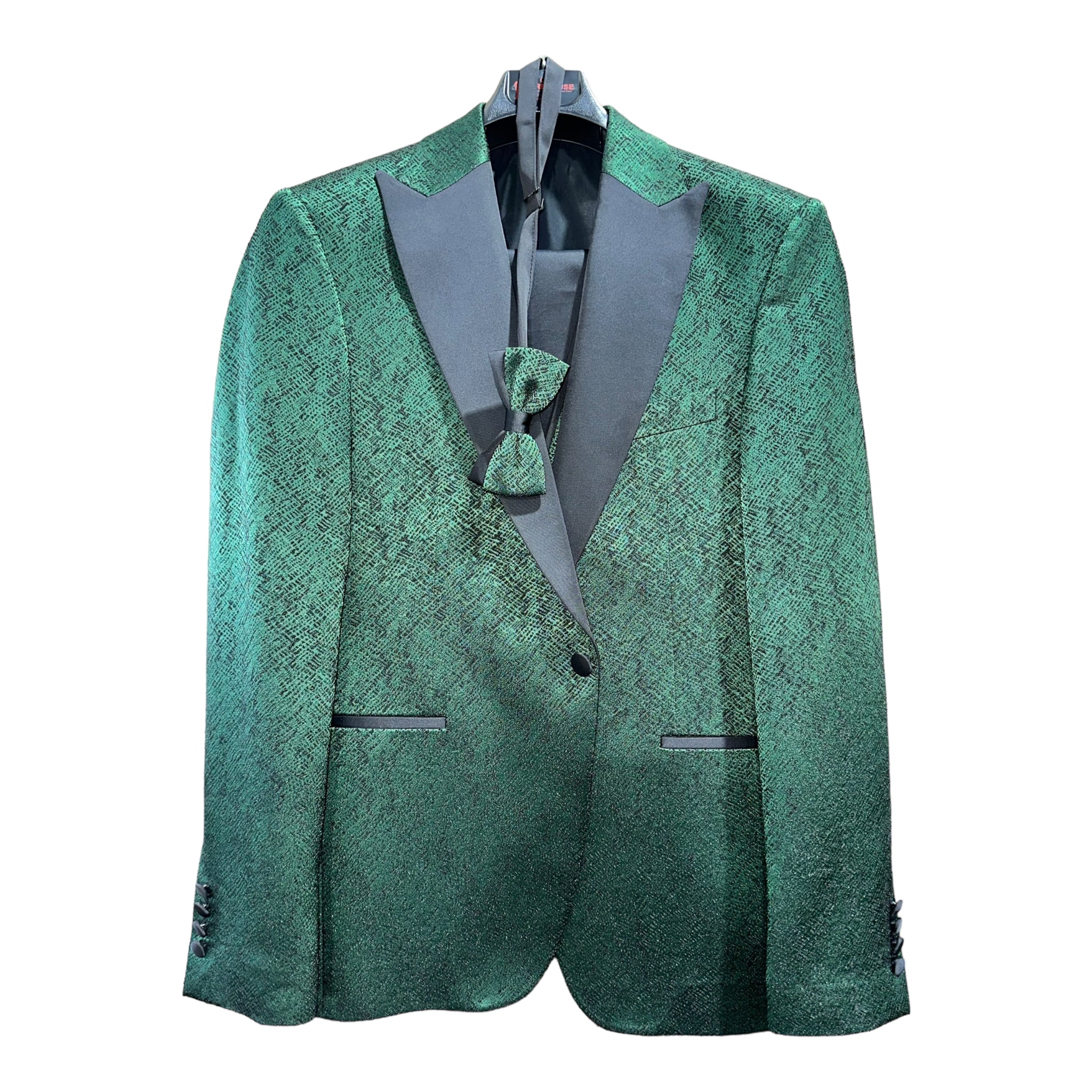 4pc. Tuxedo | Print Design | 881-The City Warehouse-Menswear