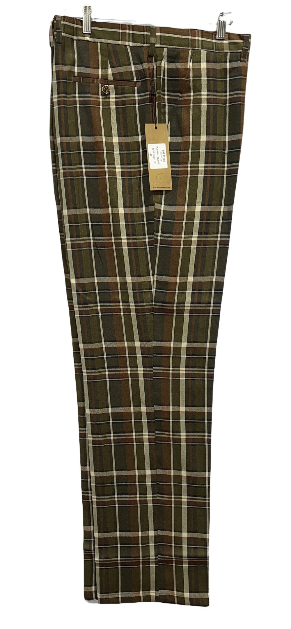 Plaid Slacks-505-The City Warehouse-Menswear