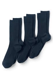 Dark color leg socks in a set of four pairs.
